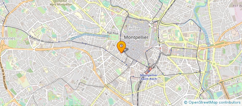 localisation de l'entreprise SOCIETE CIVILE DE MOYENS DES DOCTEURS GIBRAT ET JAUNET à MONTPELLIER