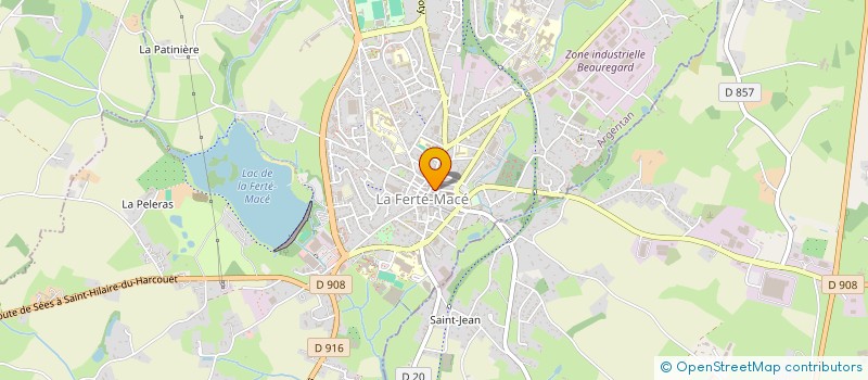 localisation de l'entreprise SOCIETE CIVILE DE MOYENS DES DOCTEURS HA-RICOUARD-TILOIU à LA FERTE MACE