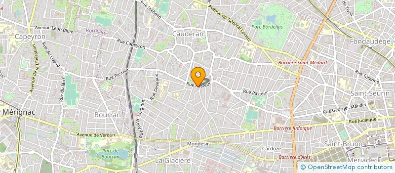 localisation de l'entreprise SOCIETE CIVILE DE MOYENS DES DOCTEURS LAMONICA-NAVARRO ET BARNERIAS à BORDEAUX
