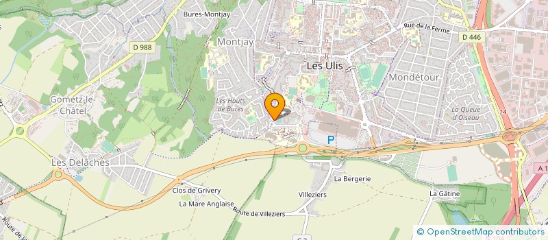 localisation de l'entreprise SOCIETE CIVILE DE MOYENS DES DOCTEURS LEONARD-FAURE ET LESIGNE à LES ULIS