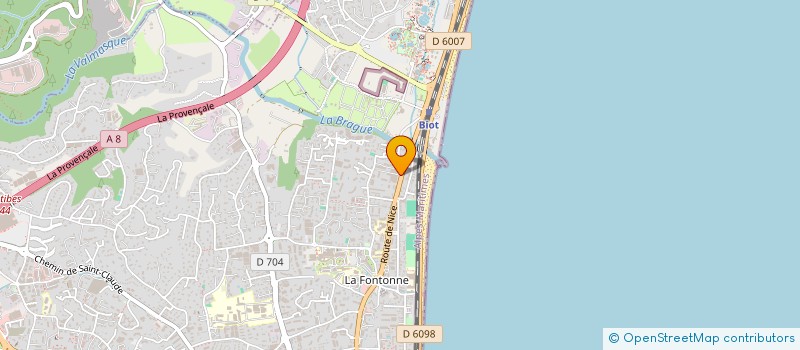 localisation de l'entreprise SOCIETE CIVILE DE MOYENS DES DOCTEURS LIAUTARD- PONS-MOURARD- MURAT- QUARANTA- BUFFALA à ANTIBES