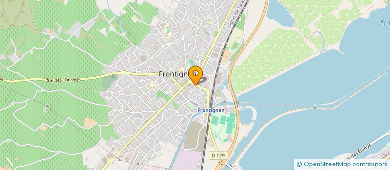 localisation de l'entreprise SOCIETE CIVILE DE MOYENS DES DOCTEURS MARC ET LASPERAS - CHIRURGIENS DENTISTES à FRONTIGNAN