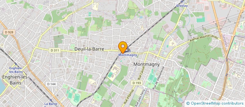 localisation de l'entreprise SOCIETE CIVILE DE MOYENS DES DOCTEURS MARCHAND & EKOKA  MONTMAGNY