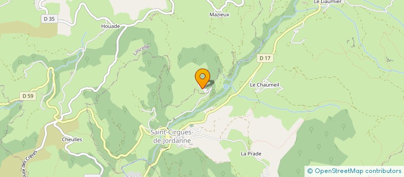 localisation de l'entreprise SOCIETE CIVILE DE MOYENS DES DOCTEURS MAURS à SAINT-CIRGUES-DE-JORDANNE