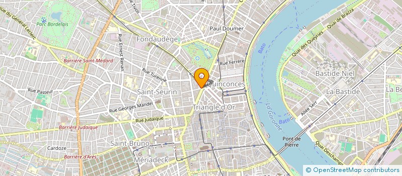 localisation de l'entreprise SOCIETE CIVILE DE MOYENS DES DOCTEURS MEYER ET MAILHARRIN à BORDEAUX