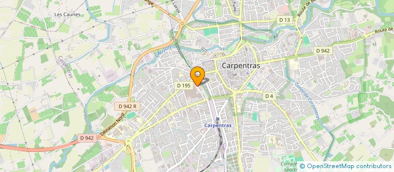 localisation de l'entreprise SOCIETE CIVILE DE MOYENS DES DOCTEURS MICHEL ET JOSEPH à CARPENTRAS