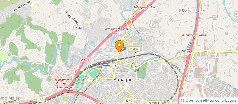 localisation de l'entreprise SOCIETE CIVILE DE MOYENS DES DOCTEURS PAULA NORREEL ET VINCENT CASTILLO à AUBAGNE