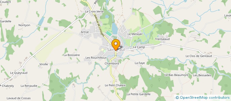 localisation de l'entreprise SOCIETE CIVILE DE MOYENS DES DOCTEURS RINUCCINI - PARKER ET SIGNAMARCHEIX à SAINT-PAUL