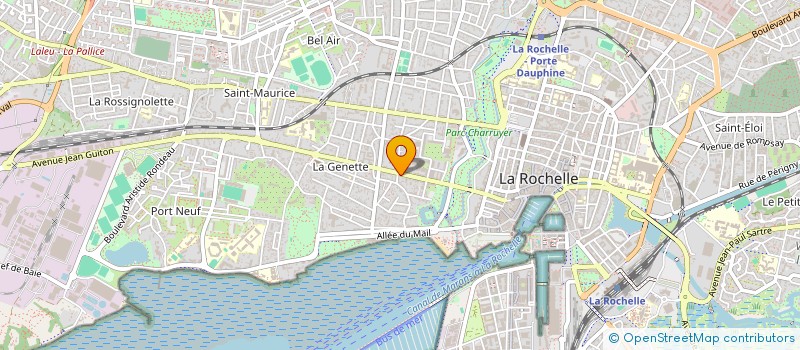 localisation de l'entreprise SOCIETE CIVILE DE MOYENS DES DOCTEURS ROBIN DELBANCUT MELCHIOR (SCM ROBIN DELBANCUT MELCHIOR)  LA ROCHELLE