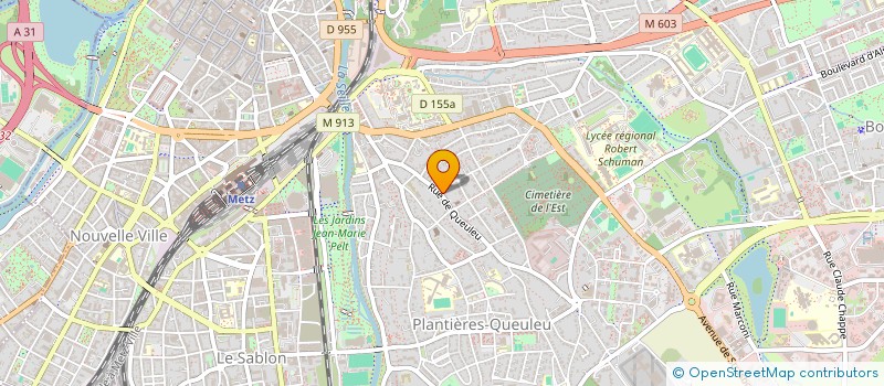 localisation de l'entreprise SOCIETE CIVILE DE MOYENS DES DOCTEURS SCHWARTZBERG ET ZANDOUCHE à METZ