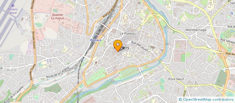 localisation de l'entreprise SOCIETE CIVILE DE MOYENS DES DOCTEURS SIMONNET JOSSART ET PEYRET  POITIERS