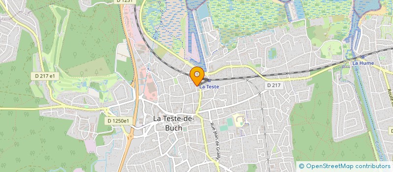 localisation de l'entreprise SOCIETE CIVILE DE MOYENS DES DOCTEURS SUPERY & BAILACQ à LA TESTE-DE-BUCH