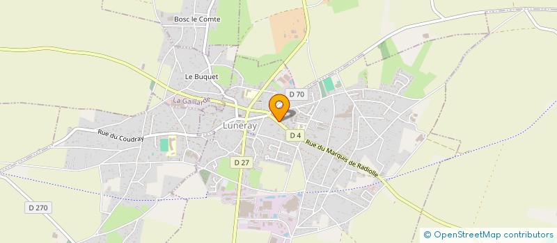 localisation de l'entreprise SOCIETE CIVILE DE MOYENS DES DOCTEURS VARNIER-BOYOT  LUNERAY