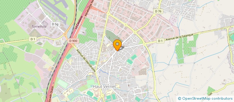 localisation de l'entreprise SOCIETE CIVILE DE MOYENS DES DR.CHIBANE DR.KHENTER  PERPIGNAN