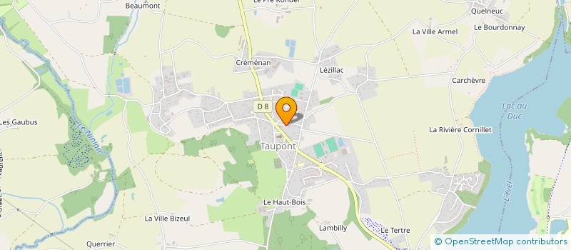 localisation de l'entreprise SOCIETE CIVILE DE MOYENS DES INFIRMIER(E)S DE TAUPONT  TAUPONT