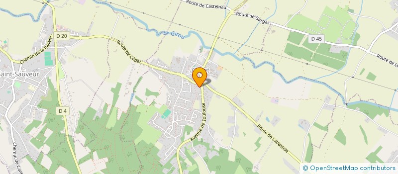 localisation de l'entreprise SOCIETE CIVILE DE MOYENS DOCTEURS TRICHARD ET CARRON  CEPET