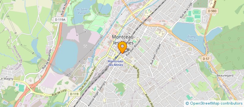 localisation de l'entreprise SOCIETE CIVILE DE MOYENS DOUIDER - RICO à MONTCEAU-LES-MINES