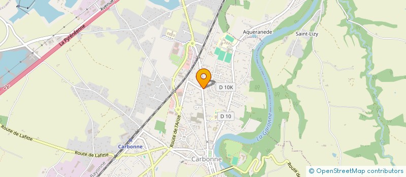 localisation de l'entreprise SOCIETE CIVILE DE MOYENS DU CABINET DENTAIRE CLAUDIN FAGET à CARBONNE