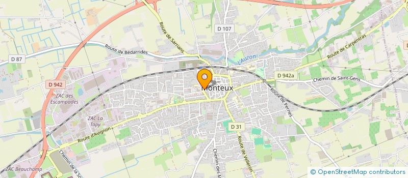 localisation de l'entreprise SOCIETE CIVILE DE MOYENS DU DOCTEUR HERBE TONIOLO ET DOCTEUR HERBE à MONTEUX