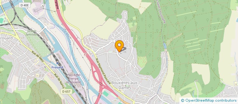 localisation de l'entreprise SOCIETE CIVILE DE MOYENS DUODORTO  BOUXIERES-AUX-DAMES