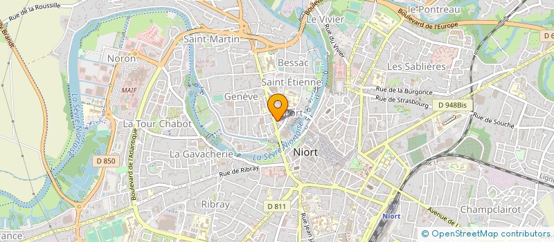 localisation de l'entreprise SOCIETE CIVILE DE MOYENS EPIDAURE à BESSINES