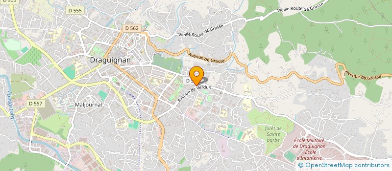 localisation de l'entreprise SOCIETE CIVILE DE MOYENS ESPACE SANTE  DRAGUIGNAN