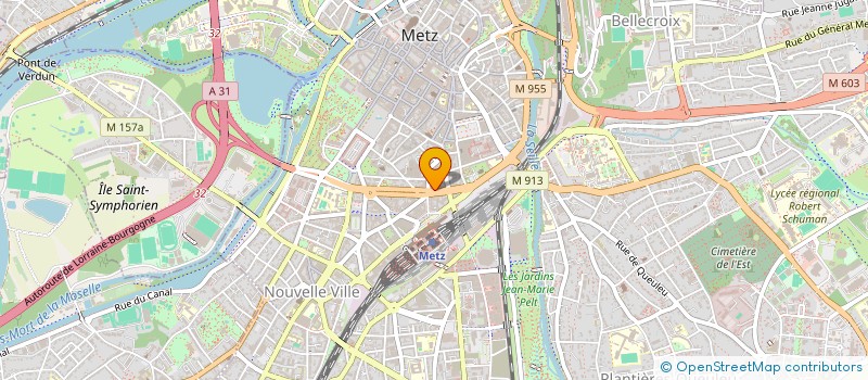 localisation de l'entreprise SOCIETE CIVILE DE MOYENS FOCH'ART  METZ