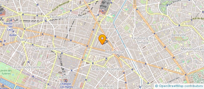 localisation de l'entreprise SOCIETE CIVILE DE MOYENS GODART LOZET BECAGLIA ET POINDRON  PARIS