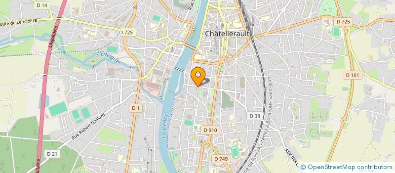 localisation de l'entreprise SOCIETE CIVILE DE MOYENS GOTZAMANIS GRIMALDI TRELA à CHATELLERAULT