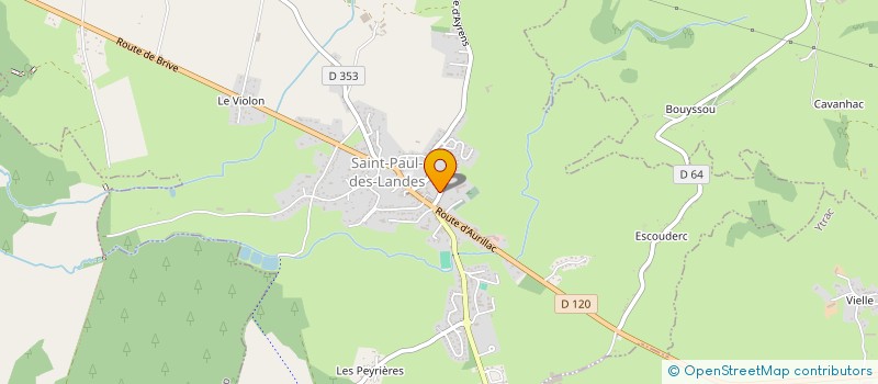 localisation de l'entreprise SOCIETE CIVILE DE MOYENS GOUBERT MAFTEI LAVIGNE à SAINT-PAUL-DES-LANDES