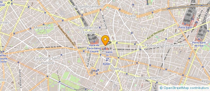 localisation de l'entreprise SOCIETE CIVILE DE MOYENS HUBERT ET AUDOUSSET  PARIS