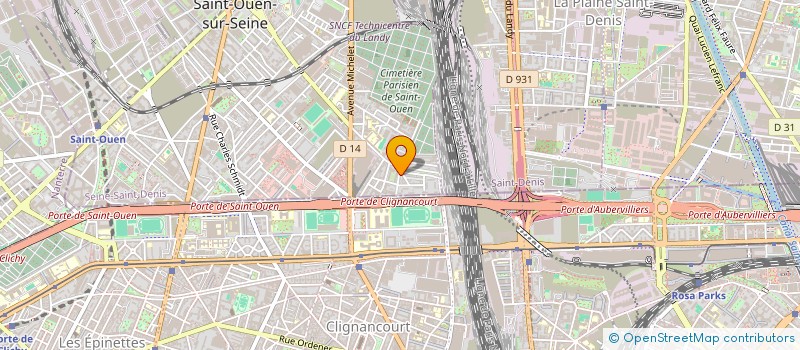 localisation de l'entreprise SOCIETE CIVILE DE MOYENS INFIRMIERES SERVICES à SAINT-OUEN-SUR-SEINE
