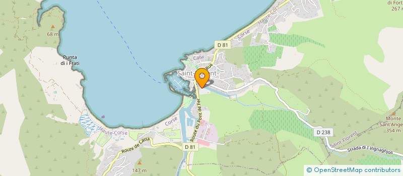 localisation de l'entreprise SOCIETE CIVILE DE MOYENS KINE LES TAMARIS à SAINT-FLORENT