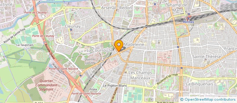 localisation de l'entreprise SOCIETE CIVILE DE MOYENS KINE MENDES-FRANCE  SAINT-JACQUES-DE-LA-LANDE