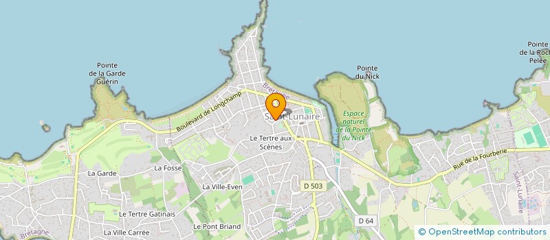 localisation de l'entreprise SOCIETE CIVILE DE MOYENS KINE SAINT LUB  SAINT-LUNAIRE