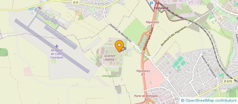 localisation de l'entreprise SOCIETE CIVILE DE MOYENS KOENIG à BRETTEVILLE-SUR-ODON