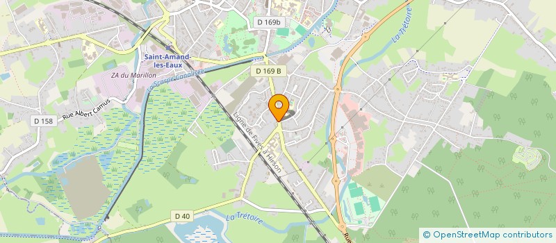 localisation de l'entreprise SOCIETE CIVILE DE MOYENS KREMER LHOIR à SAINT-AMAND-LES-EAUX