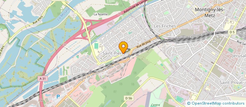 localisation de l'entreprise SOCIETE CIVILE DE MOYENS KUKONYA, KUKONYA ET GUERBER  MOULINS-LES-METZ