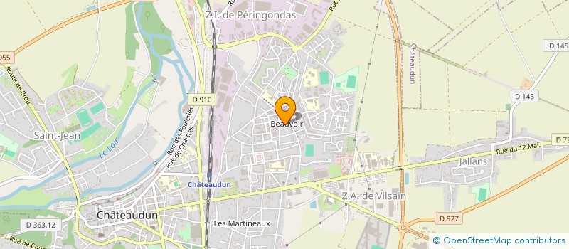 localisation de l'entreprise SOCIETE CIVILE DE MOYENS LA SAUMUROISE à CHATEAUDUN
