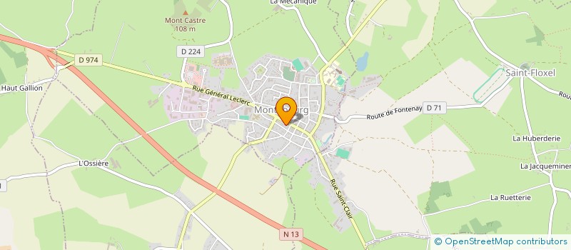 localisation de l'entreprise SOCIETE CIVILE DE MOYENS LACOTTE  MONTEBOURG