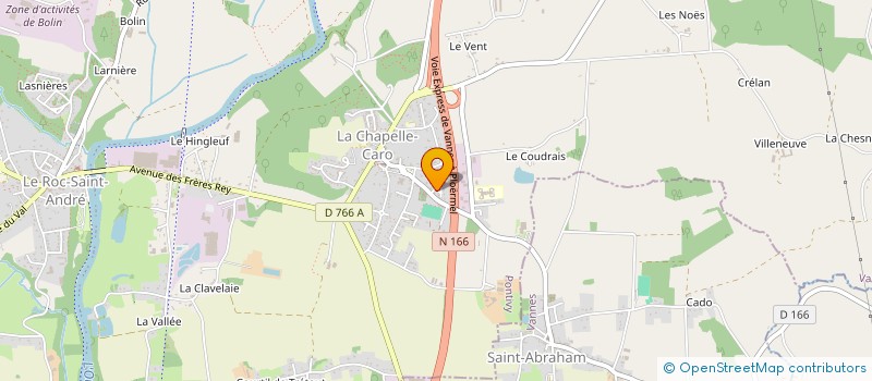 localisation de l'entreprise SOCIETE CIVILE DE MOYENS LES IDELS DE L'OUST  VAL D'OUST