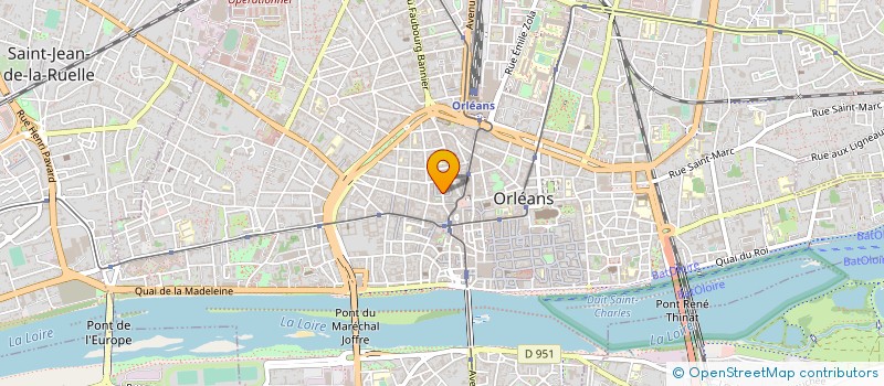 localisation de l'entreprise SOCIETE CIVILE DE MOYENS LES MINIMES à ORLEANS
