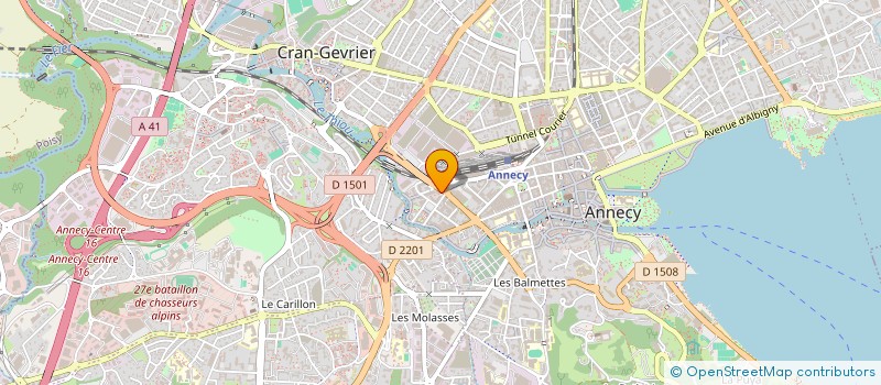 localisation de l'entreprise SOCIETE CIVILE DE MOYENS LES PAPILLONS à ANNECY