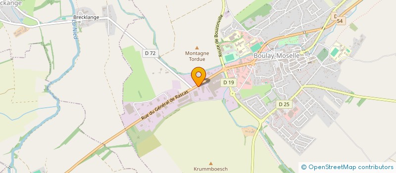 localisation de l'entreprise SOCIETE CIVILE DE MOYENS LES PETITES FRAISES à BOULAY-MOSELLE