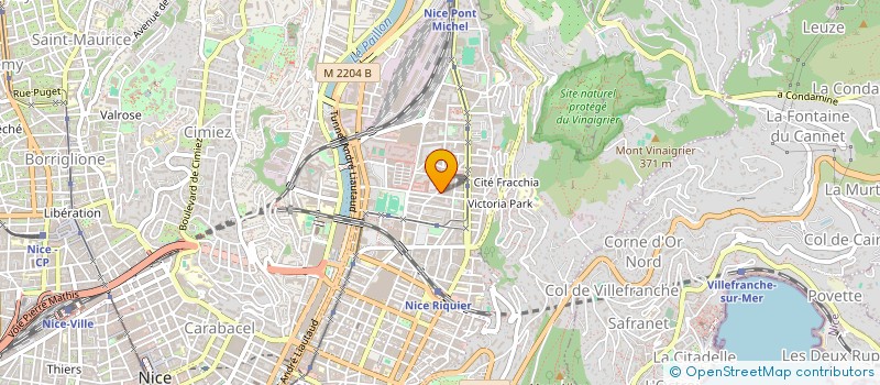 localisation de l'entreprise SOCIETE CIVILE DE MOYENS LMZ à NICE