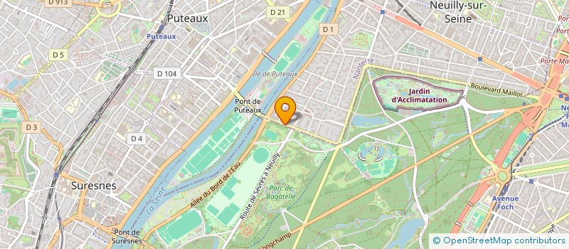 localisation de l'entreprise SOCIETE CIVILE DE MOYENS LONGCHAMP à NEUILLY-SUR-SEINE