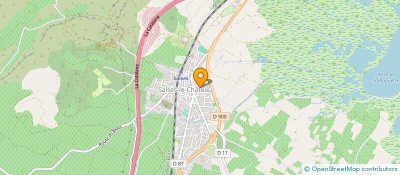 localisation de l'entreprise SOCIETE CIVILE DE MOYENS LOTHIMED  SALSES-LE-CHATEAU