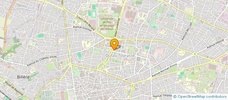 localisation de l'entreprise SOCIETE CIVILE DE MOYENS M.R.C. LYAUTEY à PAU
