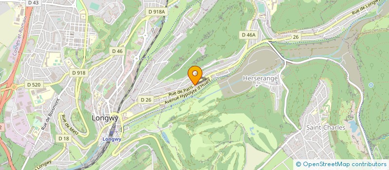 localisation de l'entreprise SOCIETE CIVILE DE MOYENS MAISON MEDICALE DE HERSERANGE  HERSERANGE