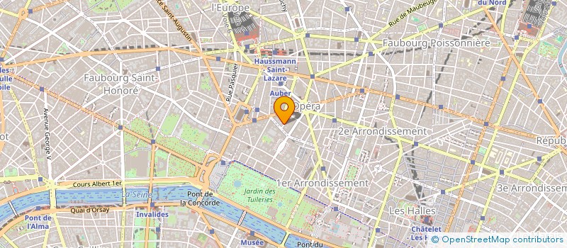 localisation de l'entreprise SOCIETE CIVILE DE MOYENS MARZOUK à PARIS